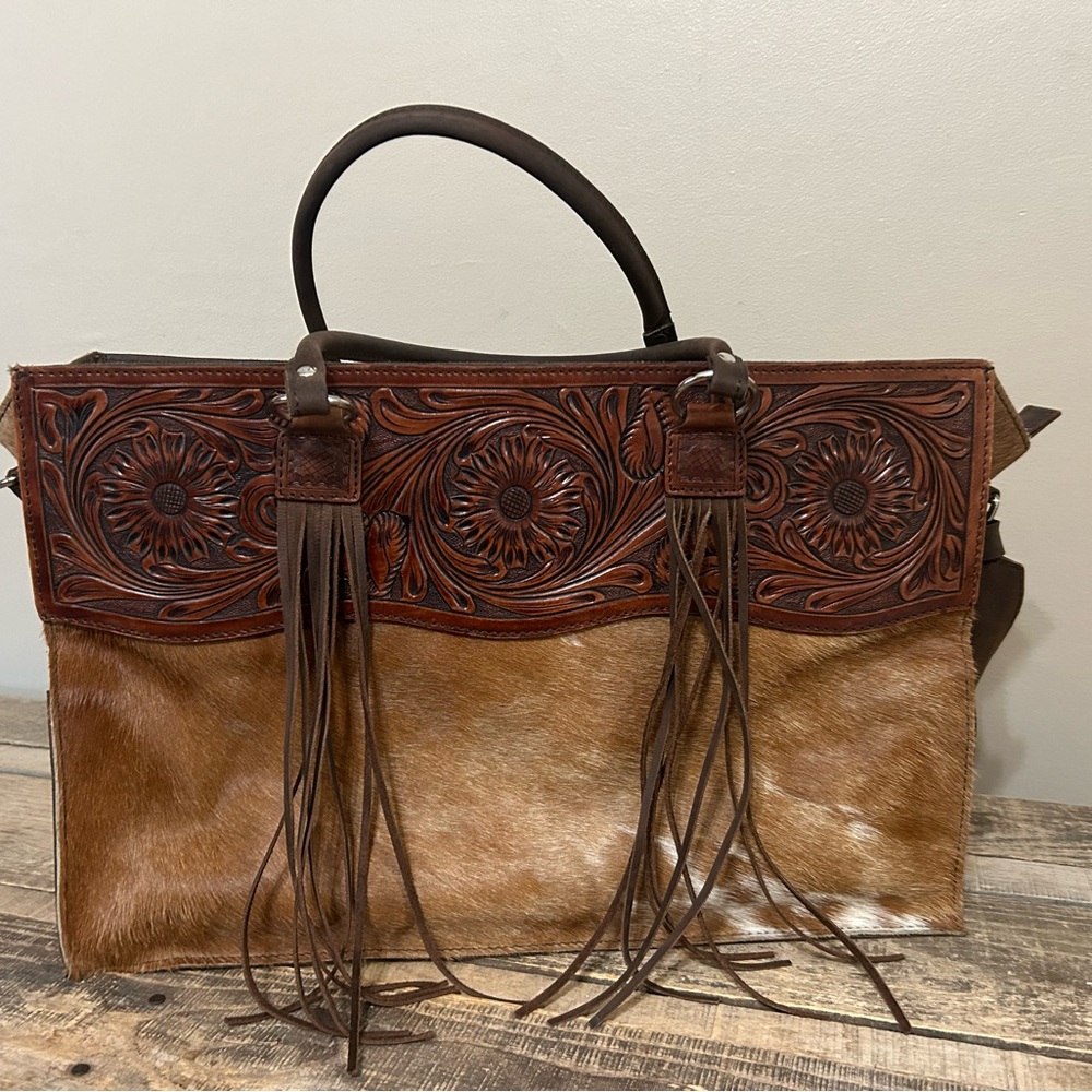 American Darling Cowhide Tote - Like New